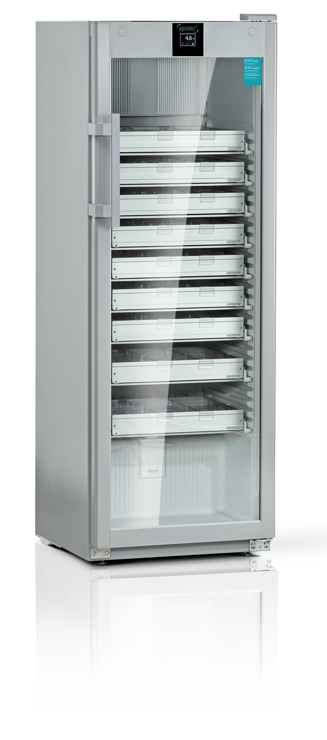 apotec Kühlschrank offen
